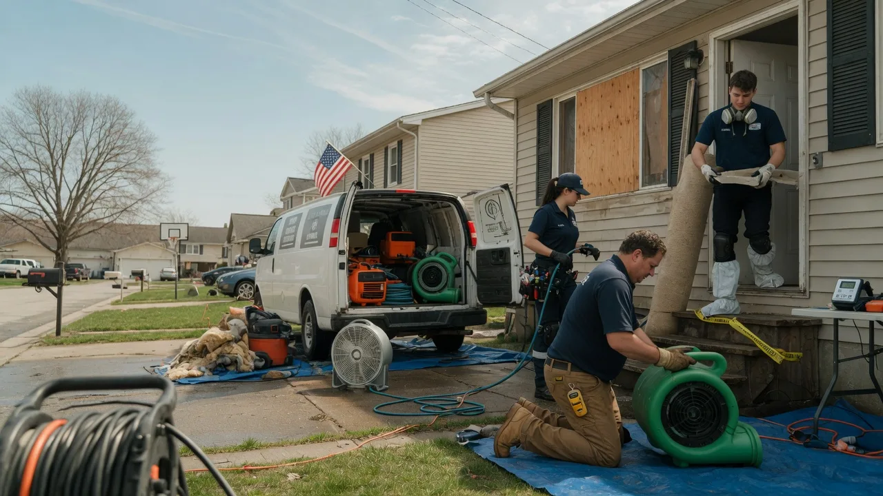 Water Damage Restoration in Dudley, NC near me